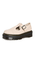 Load image into Gallery viewer, Dr. Martens Women's Bethan Loafers, Parchment Beige Pisa, Tan, 10 Medium US
