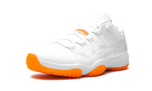 Load image into Gallery viewer, Nike Women&#39;s Air Jordan 11 Low WMNS Bright Citrus, White/Bright Citrus, 7.5W
