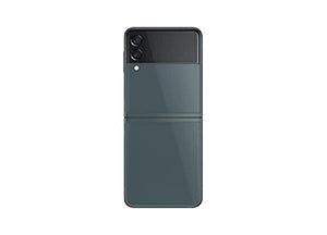 SAMSUNG Galaxy Z Flip 3 5G Factory Unlocked Android Cell Phone US Version Smartphone Flex Mode Intuitive Camera Compact 128GB Storage US Warranty, Green (Renewed)