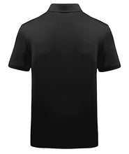 Load image into Gallery viewer, GEEK LIGHTING Mens Polo Shirt Sport Casual Short Sleeve Golf T-Shirt 066-Dredblack L
