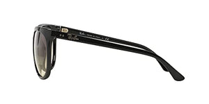 Ray-Ban Women's RB4126 Cats 1000 Eye Sunglasses, Black/Grey Gradient, 57 mm
