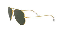 Load image into Gallery viewer, Ray-Ban unisex adult Rb3025 Classic Sunglasses, Gold/Grey Green, 55 mm US

