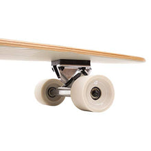 Load image into Gallery viewer, Retrospec Zed Pintail Longboard Skateboard Complete Cruiser | Bamboo &amp; Canadian Maple Wood Cruiser w/Reverse Kingpin Trucks for Commuting, Cruising, Carving &amp; Downhill Riding
