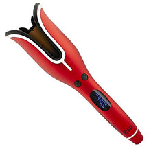 Load image into Gallery viewer, CHI Spin N Curl Ceramic Rotating Curler, Ruby Red. Ideal for Shoulder-Length Hair between 6-16” inches.
