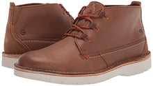 Load image into Gallery viewer, Clarks Men's Eastford Mid Chukka Boot, Dark Tan Leather, 9
