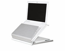 Load image into Gallery viewer, Humanscale L6 Notebook Manager - White/Silver
