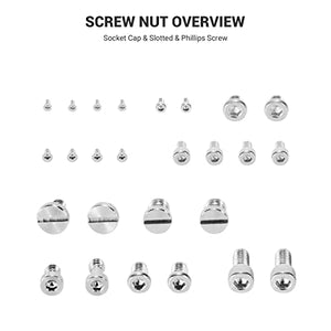 simorr LED Video Light 3286+SMALLRIG Screw Set for Camera Accessories Cages Handles Plates - AAK2326