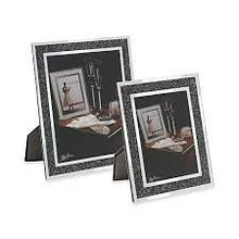 Load image into Gallery viewer, Oleg Cassini Crystal Hematite Frame 8x10
