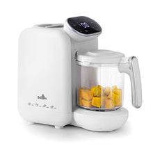 Load image into Gallery viewer, Baby Food Maker | Baby Food Processor Blender Mill Grinder Steamer | Purée Blender Maker for Babies | Ergonomic Touch Screen Control | Bottle Warmer Function | Free Baby Food Recipe Book
