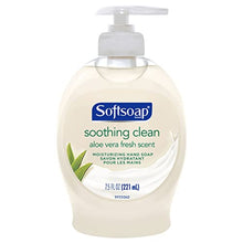 Load image into Gallery viewer, Softsoap Moisturizing Liquid Hand Soap, Soothing Clean Aloe Vera - 7.5 Fluid Ounces (6 Pack)
