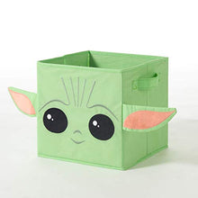 Load image into Gallery viewer, Idea Nuova Star Wars: The Mandalorian, The Child Figural Storage Cube, 10&quot;&quot; x10 x10 (WK330468)

