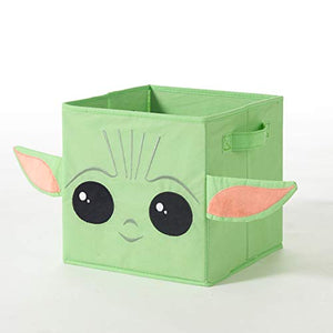 Idea Nuova Star Wars: The Mandalorian, The Child Figural Storage Cube, 10"" x10 x10 (WK330468)