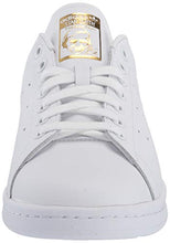 Load image into Gallery viewer, adidas Originals womens Stan Smith Sneaker, White/White/Gold Metallic, 9.5 US
