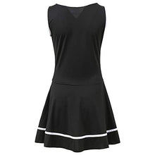 Load image into Gallery viewer, ThreeH Cheerleader Costume Fancy Dress Women's Musical Uniform Cheerleading Outfit One Size NO Pom-Pom,Black
