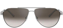 Load image into Gallery viewer, Versace VE 2223 RUTHENIUM/GREY SHADED 62/13/140 men Sunglasses
