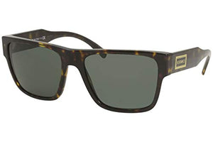 Versace Man Sunglasses, Tortoise Lenses Acetate Frame, 56mm