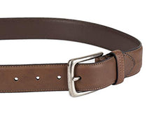 Load image into Gallery viewer, Columbia Men's Trinity Logo Belt-Casual Dress with Single Prong Buckle for Jeans Khakis , Brown, 34
