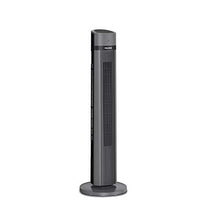Load image into Gallery viewer, PELONIS Oscillating Tower Fan with Remote Control 40’’ Quiet Stand Up Fan with 3 Speed Settings and 3 Modes 15-Hour Timer LED Display for Bedroom Home Office Use, Black

