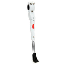 Load image into Gallery viewer, Foxnovo Bicycle Kickstand Adjustable Aluminium Alloy Bike Bicycle Side Stand (White)
