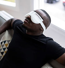 Load image into Gallery viewer, Avenova Moist Heating Eye Compress Mask – Reusable &amp; Microwavable Eye Mask Provides Relief from Allergies, Sinuses, Headaches, Puffy and Irritated Eyes, Dry Eyes, Blepharitis, and Styes
