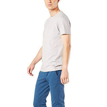 Load image into Gallery viewer, Dockers Men's Short Sleeve Crewneck Tee, Gray - Pocket, Small

