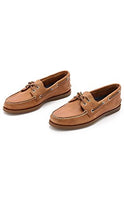 Load image into Gallery viewer, Sperry Mens A/O 2-Eye Boat Shoe, Sahara, 12
