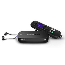 Load image into Gallery viewer, Roku Ultra Streaming Media Player 4K/HD/HDR with Premium JBL Headphones, TV Controls and Personal Shortcuts w/Ghost Manta 4K HDMI Cable
