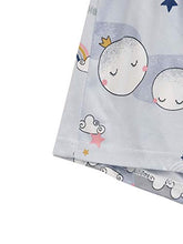 Load image into Gallery viewer, SheIn Women's Cute Cartoon Print Cami Top and Shorts Pajama Set with Eye Mask Grey Graphic X-Large
