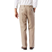 Load image into Gallery viewer, Dockers Men's Classic Fit Easy Khaki Pants - Pleated (Standard), Timber Wolf (Stretch), 36 32
