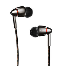 Load image into Gallery viewer, 1MORE Quad Driver in-Ear Earphones Hi-Res High Fidelity Headphones Warm Bass, Spacious Reproduction, High Resolution, Mic in-Line Remote Smartphones/PC/Tablet - Silver/Gray
