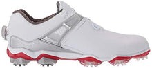 Load image into Gallery viewer, FootJoy Men's Tour X Boa Golf Shoes, White/Grey/Red, 12 M US
