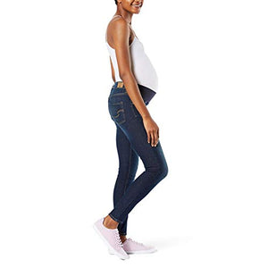 Signature by Levi Strauss & Co. Gold Label Women's Maternity Baby Bump Skinny Jeans, blue laguna, Medium