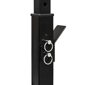 Best Choice Products Adjustable Folding Fitness Barbell Rack and Weight Bench for Home Gym, Strength Training