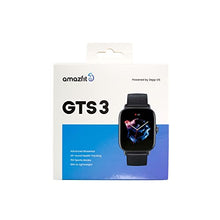 Load image into Gallery viewer, Amazfit GTS 3 Smart Watch for Android iPhone, Alexa Built-in, GPS Fitness Sports Watch with 150 Sports Modes, 1.75” AMOLED Display, 12-Day Battery Life, Blood Oxygen Heart Rate Tracking, Black
