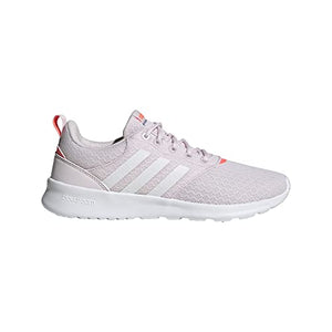 adidas Women's QT Racer 2.0 Running Shoe, Almost Pink/White/Turbo, 12