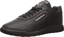 Load image into Gallery viewer, Reebok Women's Princess Lite Classic Shoe, Black, 8 M US
