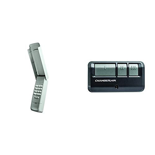 Chamberlain/LiftMaster/Craftsman 940EV-P2 Garage Door Opener Keyless Entry Keypad, Security +2.0 Com with 953EV-P2 3-Button, Security +2.0 Compat