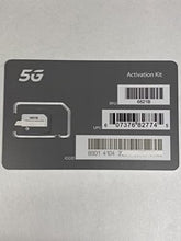 Load image into Gallery viewer, AT&amp;T 4G 5G SIM Card Triplecut (for Any Size sim Slot) Activation KIT for USE ON Any AT&amp;T 5G/4G Device! Included is a Simbros Sim Key to Open Any sim Door on Any 5g Phone (Single Unit)
