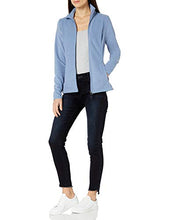 Load image into Gallery viewer, Amazon Essentials Women&#39;s Classic Fit Long-Sleeve Full-Zip Polar Soft Fleece Jacket, Cornflower Blue, Medium
