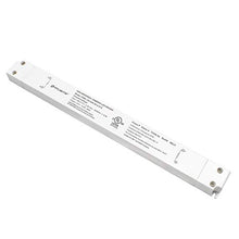 Load image into Gallery viewer, HitLights LED Driver, 60W LED Dimmable Driver Transformer 110-277VAC - 12V 5A DC Electric Dimmable Power Supply for LED Strip Lights, 12V Constant LED Products White
