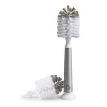 Load image into Gallery viewer, Munchkin Shine Stainless Steel Bottle Brush and Refill Brush Head
