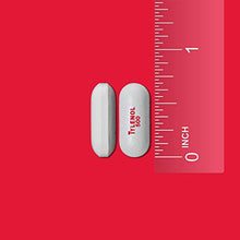 Load image into Gallery viewer, Tylenol, Extra Strength Caplets with 500 mg Acetaminophen Pain Reliever Fever Reducer ct, Multicolor, 10 Count
