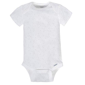 Gerber unisex baby 8 Pack Short-sleeve Onesies Bodysuits and Toddler T Shirt Set, Animals Green, Preemie US