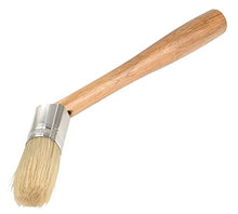 Load image into Gallery viewer, Steelman Euro Lube Applicator Brush, Angled, Stiff Bristles, for Paste-Style Tire Mounting Lubricants
