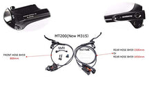 Load image into Gallery viewer, JGbike Shimano MT200 MTB Hydraulic Disc Brake Set for Mountain Bike Bicycle MTB XC Trail, e-Bike, Fat Bike, The Best Upgrade kit for Mechanical Disc Brake
