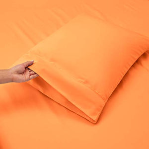 Nestl Deep Pocket Split King Sheets - Bed Sheets with 2 Fitted Sheets, Flat Sheet, Pillow Cases - Extra Soft Bedsheet Set with Deep Pockets for Split King - Light Gray Lavender