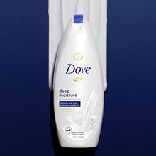 Load image into Gallery viewer, Dove Body Wash with Skin Natural Nourishers for Instantly Soft Skin and Lasting Nourishment Deep Moisture Effectively Washes Away Bacteria While Nourishing Your Skin 12 oz
