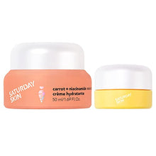 Load image into Gallery viewer, Saturday Skin Face Moisturizing Carrot Cream and Yuzu Vitamin C Eye Cream Value Bundle
