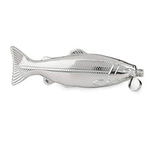 Load image into Gallery viewer, Foster &amp; Rye Stainless Steel Trout Flask, Metallic, 4 oz
