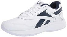 Load image into Gallery viewer, Reebok Men's Walk Ultra 7 DMX Max Shoe, White/Collegiate Navy/Collegiate Royal, 10.5 M US
